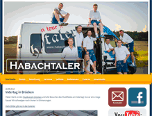 Tablet Screenshot of habachtaler.de